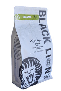 Black Lion Cafe Ethiopian Sidama Coffee Beans – Single Origin Arabica,